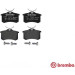 BREMBO P 68 024 Bremsbeläge exkl. Verschleißwarnkontakt, mit Bremssattelschrauben BREMBO P 68 024 Bremsbeläge exkl. Verschleißwarnkontakt, mit Bremssattelschrauben