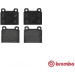 Brembo | Bremsbelagsatz, Scheibenbremse | P 85 002 Brembo | Bremsbelagsatz, Scheibenbremse | P 85 002