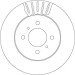 TRW | Bremsscheibe | DF4498 TRW | Bremsscheibe | DF4498