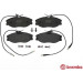 Brembo | Bremsbelagsatz, Scheibenbremse | P 61 057 Brembo | Bremsbelagsatz, Scheibenbremse | P 61 057