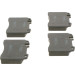 0 986 460 966 Bremsbelagsatz, Scheibenbremse