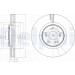 Delphi | Bremsscheibe | BG4225