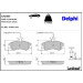 Delphi Bremsbelagsatz, Scheibenbremse LP1607