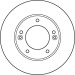 Bremsscheibe TRW SINGLE DF6081S