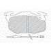 FDB393 Bremsbelagsatz, Scheibenbremse PREMIER ECO FRICTION