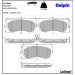 Delphi Bremsbelagsatz, Scheibenbremse LP1544