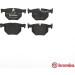 Brembo | Bremsbelagsatz, Scheibenbremse | P 06 033 Brembo | Bremsbelagsatz, Scheibenbremse | P 06 033