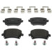 Ferodo | Bremsbelagsatz, Scheibenbremse | FDB1636