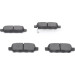 0 986 494 861 Bremsbelagsatz, Scheibenbremse