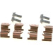 BOSCH | Zubehörsatz, Scheibenbremsbelag | 0 204 100 745 BOSCH | Zubehörsatz, Scheibenbremsbelag | 0 204 100 745