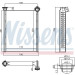 Nissens | Wärmetauscher, Innenraumheizung | 72987 Nissens | Wärmetauscher, Innenraumheizung | 72987
