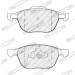 Ferodo Bremsbelagsatz, Scheibenbremse PREMIER ECO FRICTION FDB1594