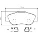 0 986 424 786 Bremsbelagsatz, Scheibenbremse