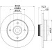 Hella | Bremsscheibe | 8DD 355 123-301 Hella | Bremsscheibe | 8DD 355 123-301