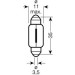 Osram | Glühlampe, Kennzeichenleuchte | Ultra Life C5W 12V 5W 36mm Doppelblister | 6418ULT-02B Osram | Glühlampe, Kennzeichenleuchte | Ultra Life C5W 12V 5W 36mm Doppelblister | 6418ULT-02B