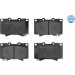 Meyle Bremsbelagsatz, Scheibenbremse MEYLE-ORIGINAL: True to OE 025 235 2415/W