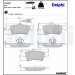 Delphi | Bremsbelagsatz, Scheibenbremse | LP2087 Delphi | Bremsbelagsatz, Scheibenbremse | LP2087