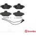 Brembo | Bremsbelagsatz, Scheibenbremse | P 23 060 Brembo | Bremsbelagsatz, Scheibenbremse | P 23 060