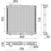 CR 2608 000P Kühler, Motorkühlung BEHR *** PREMIUM LINE ***