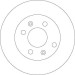 TRW | Bremsscheibe | DF4409 TRW | Bremsscheibe | DF4409