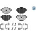 Meyle | Bremsbelagsatz, Scheibenbremse | 025 245 6118/PD Meyle | Bremsbelagsatz, Scheibenbremse | 025 245 6118/PD