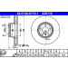 ATE | Bremsscheibe | 24.0136-0110.1
