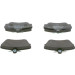 BOSCH | Bremsbelagsatz, Scheibenbremse | 0 986 460 989 BOSCH | Bremsbelagsatz, Scheibenbremse | 0 986 460 989