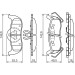 BOSCH | Bremsbelagsatz, Scheibenbremse | 0 986 494 142 BOSCH | Bremsbelagsatz, Scheibenbremse | 0 986 494 142
