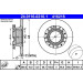 ATE | Bremsscheibe | 24.0116-0216.1 ATE | Bremsscheibe | 24.0116-0216.1