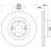 Hella | Bremsscheibe | 8DD 355 122-461