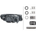 Hella | Hauptscheinwerfer | 1ZS 010 130-611 Hella | Hauptscheinwerfer | 1ZS 010 130-611