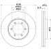 Hella | Bremsscheibe | 8DD 355 111-991