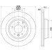 Hella | Bremsscheibe | 8DD 355 129-721