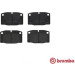 Brembo | Bremsbelagsatz, Scheibenbremse | P 59 005 Brembo | Bremsbelagsatz, Scheibenbremse | P 59 005
