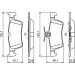 BOSCH | Bremsbelagsatz, Scheibenbremse | 0 986 494 811 BOSCH | Bremsbelagsatz, Scheibenbremse | 0 986 494 811