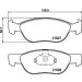 Hella | Bremsbelagsatz, Scheibenbremse | 8DB 355 010-181