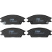 TRW Bremsbelagsatz, Scheibenbremse COTEC GDB893