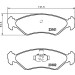 Hella | Bremsbelagsatz, Scheibenbremse | 8DB 355 008-051