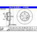 ATE | Bremsscheibe | 24.0110-0209.1 ATE | Bremsscheibe | 24.0110-0209.1
