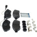 BOSCH | Bremsbelagsatz, Scheibenbremse | 0 986 494 591 BOSCH | Bremsbelagsatz, Scheibenbremse | 0 986 494 591