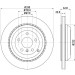 Hella | Bremsscheibe | 8DD 355 128-611 Hella | Bremsscheibe | 8DD 355 128-611