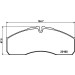 Hella | Bremsbelagsatz, Scheibenbremse | 8DB 355 005-401