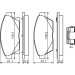 BOSCH | Bremsbelagsatz, Scheibenbremse | 0 986 494 657 BOSCH | Bremsbelagsatz, Scheibenbremse | 0 986 494 657