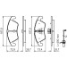 BOSCH | Bremsbelagsatz, Scheibenbremse | 0 986 494 456