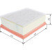 BOSCH F 026 400 559 Luftfilter