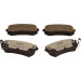 Bremsbelagsatz, Scheibenbremse QUARO SILVER CERAMIC QP6655C