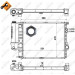 NRF | Kühler, Motorkühlung | 58247 NRF | Kühler, Motorkühlung | 58247