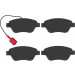 GDB1482 Bremsbelagsatz, Scheibenbremse COTEC