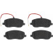 TRW Bremsbelagsatz, Scheibenbremse COTEC GDB1503