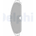 Delphi | Bremsbelagsatz, Scheibenbremse | LP2033 Delphi | Bremsbelagsatz, Scheibenbremse | LP2033